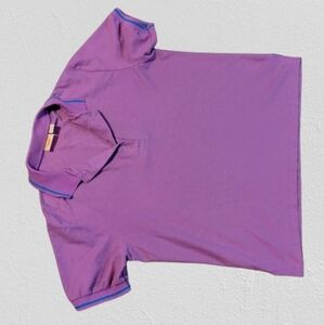 Vintage Queen Bee Classic Purple Polo Shirt Size 42/ Men's Large